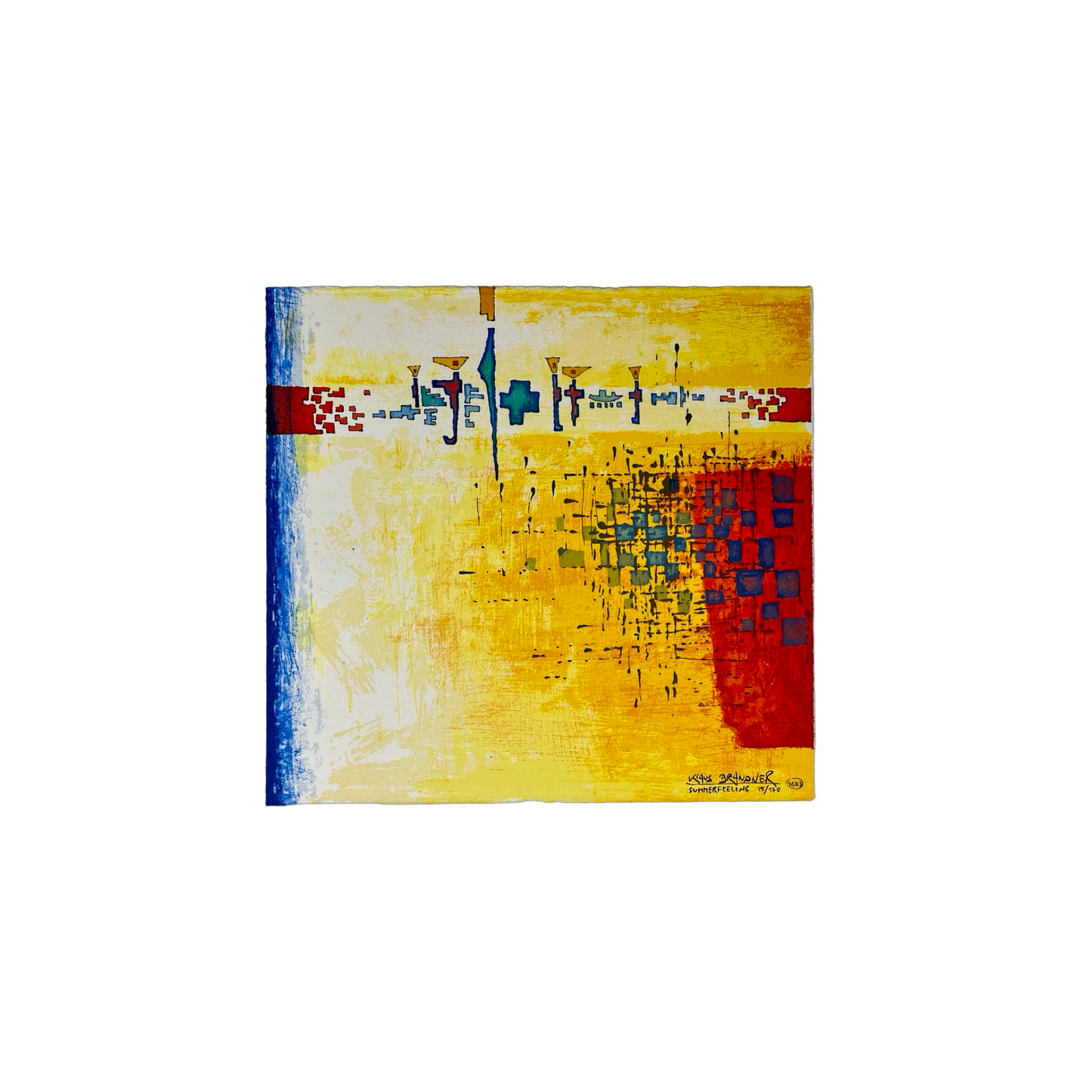 Klaus Brandner -„Summerfeeling“ - Lithografie