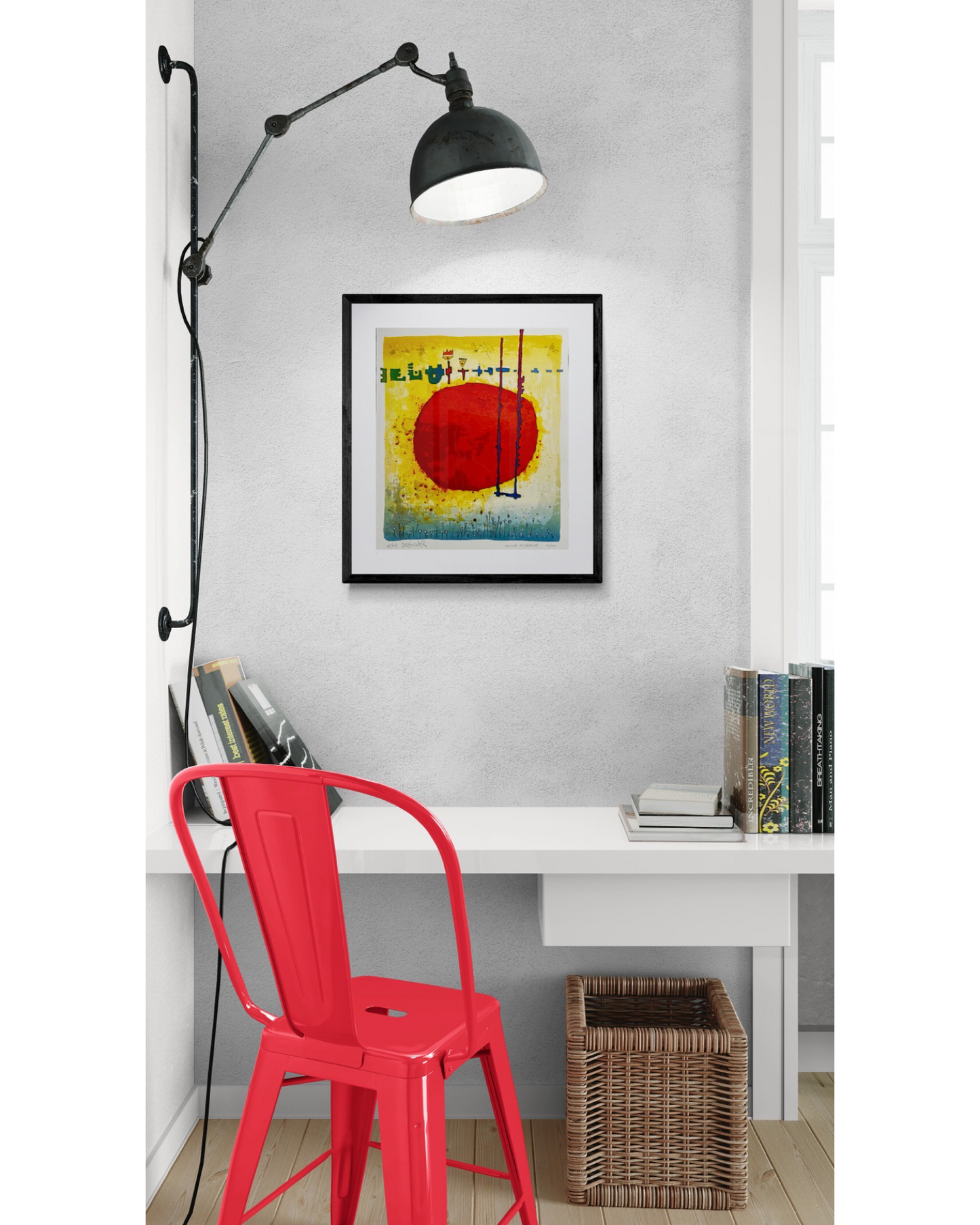 Klaus Brandner - „Walking on Sunshine“ - Lithografie