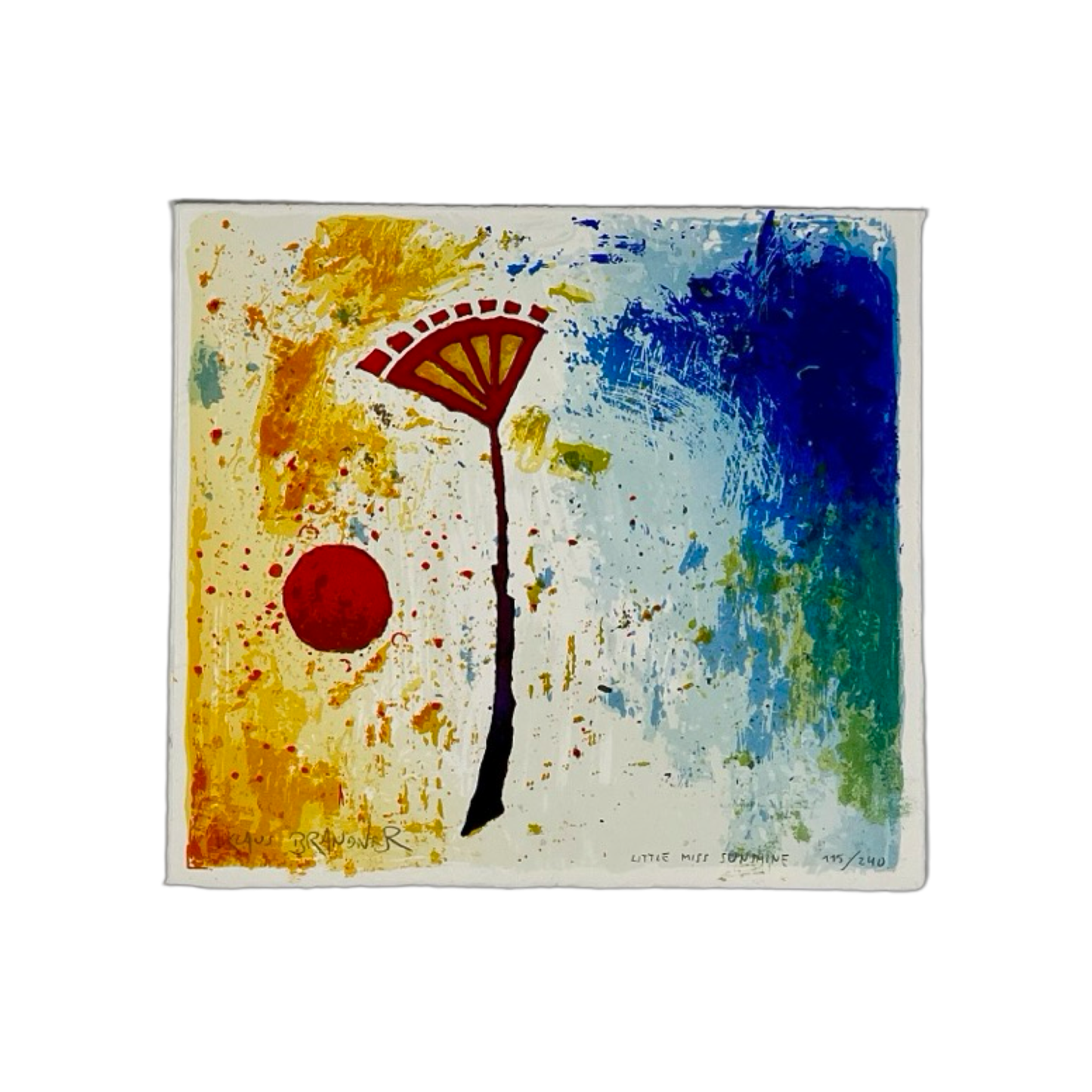 Klaus Brandner - „Little Miss Sunshine“ - Lithografie