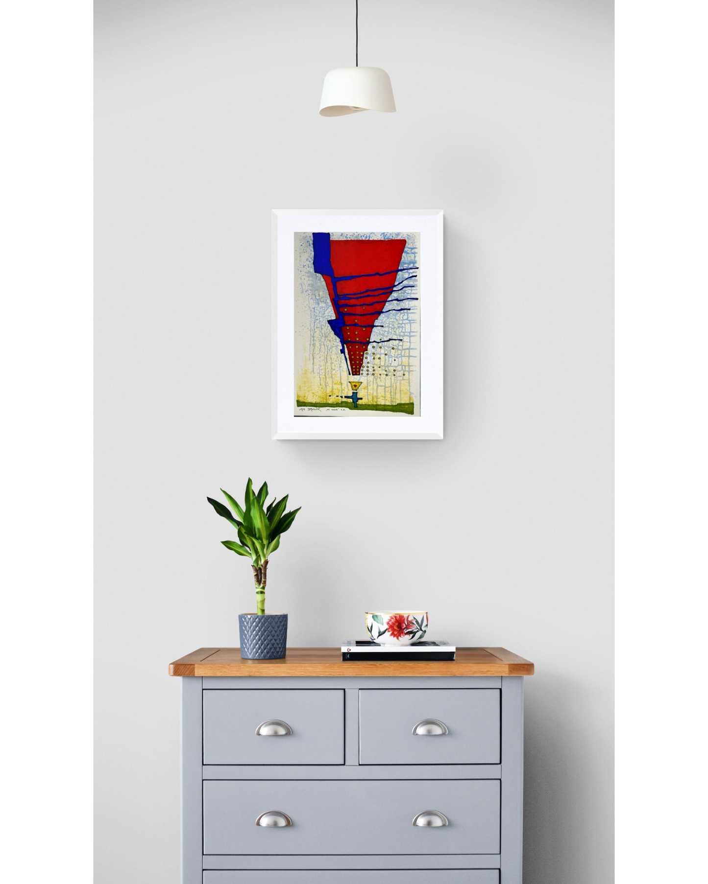 Klaus Brandner -„Der Magier“ - Lithografie