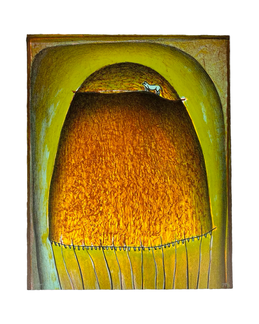 Maria Tomaselli - „Behausung IV“ - Lithografie