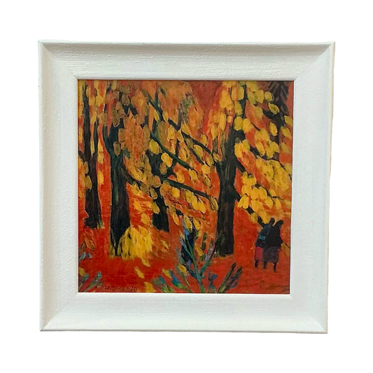 Gerhild Diesner - gerahmter & überarbeiteter Druck