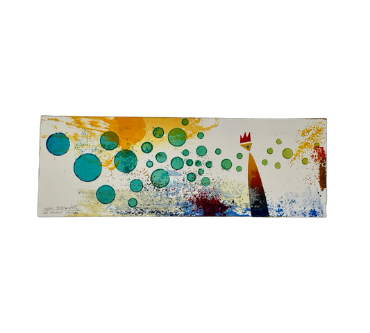 Klaus Brandner -„Der Optimist“ - Lithografie