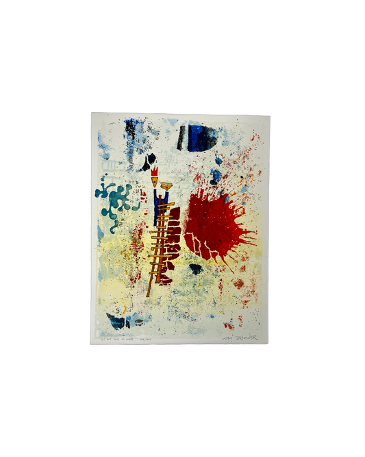 Klaus Brandner -„Du mit mir im Hier“ - Lithografie