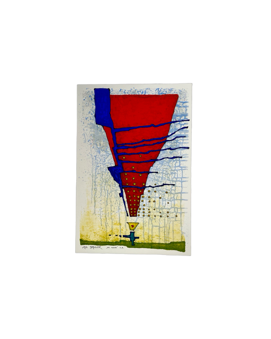 Klaus Brandner -„Der Magier“ - Lithografie