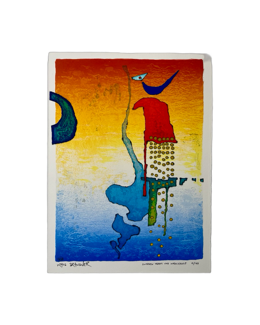 Klaus Brandner -„Zwischen Traum und Wirklichkeit“ - Lithografie