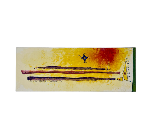 Klaus Brandner -„Candlelight“ - Lithografie