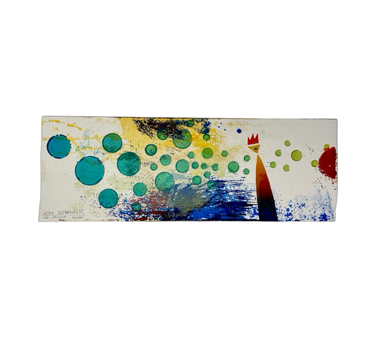 Klaus Brandner -„Der Optimist“ - Lithografie